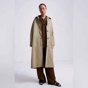 Zara Oversized Beige Trench Coat
